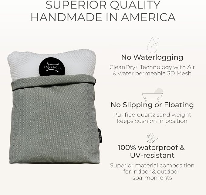BADESOFA® Luxury Bathtub Pillow L - Image 4