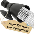 HammerHead Showers® Solid Metal 2 Inch High Pressure Shower Heads by HammerHeadShowers