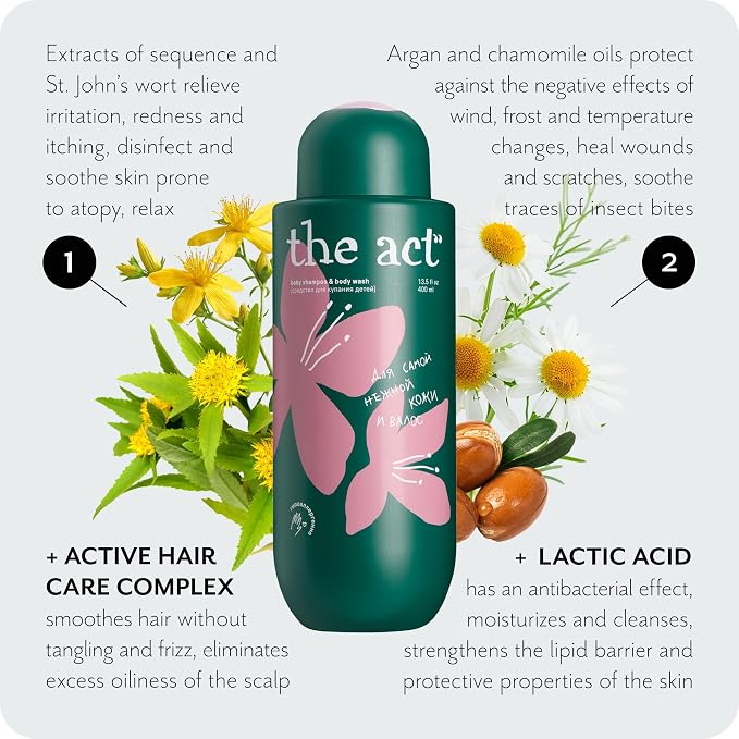 The Act Organic Baby Shampoo and Body Wash - Image 5