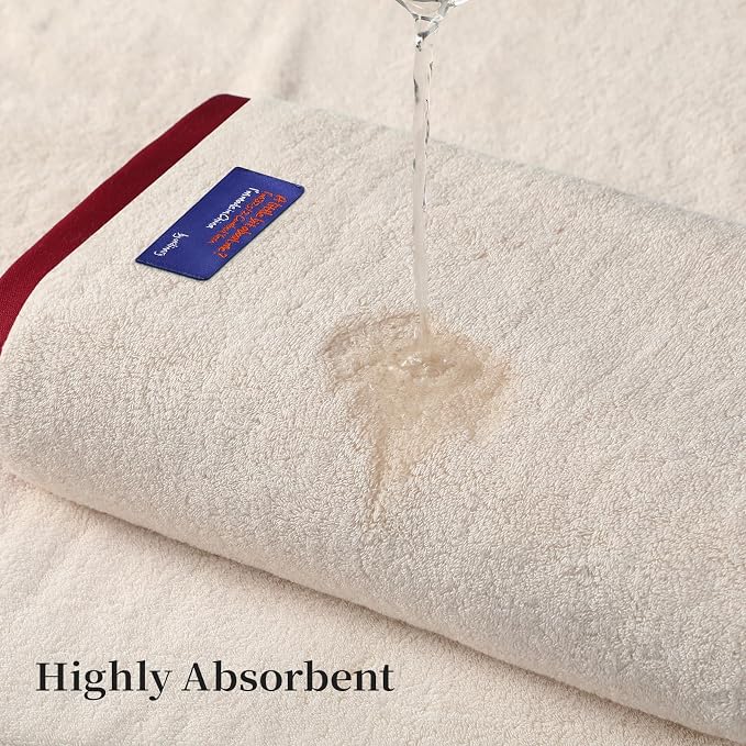 REDKISS 6 Pack Cotton Towel Set - Image 5