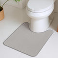 GRANNY SAYS Grey Bathroom Rugs, Soft Chenille Bathroom Mat, Absorbent Bath Mats by GRANNYSAYS