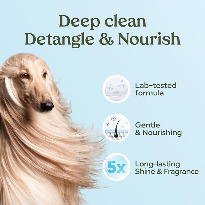 PAWFUME Dog Shampoo and Conditioner, Deep-Cleaning, pH-Balanced Formula – Puppy - Image 5