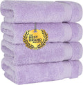 Cotton Paradise Hand Towels for Bathroom, 100% Cotton Turkish 4 Piece Hand by UNITEDHOMETEXTILE