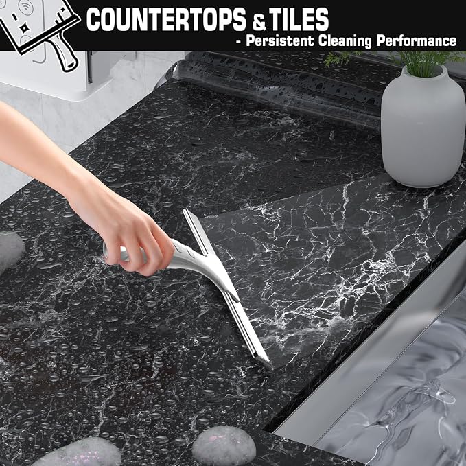 All-Purpose Stainless Steel Shower Squeegee - Image 9