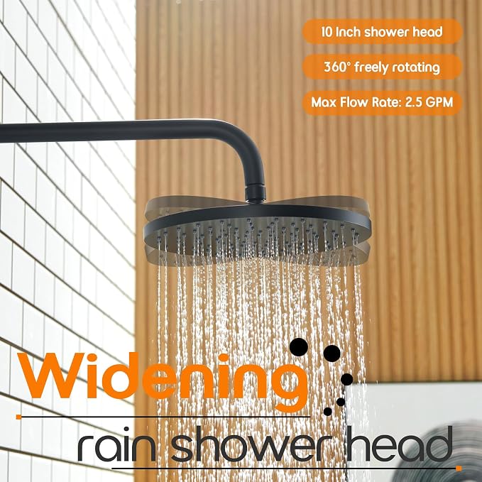 Bathroom Rainfall Shower System Set - Image 6