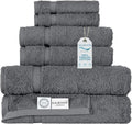SALBAKOS 100% Turkish Cotton 6-Piece Towel Set | Heirloom Quality Hotel & Spa by SALBAKOS