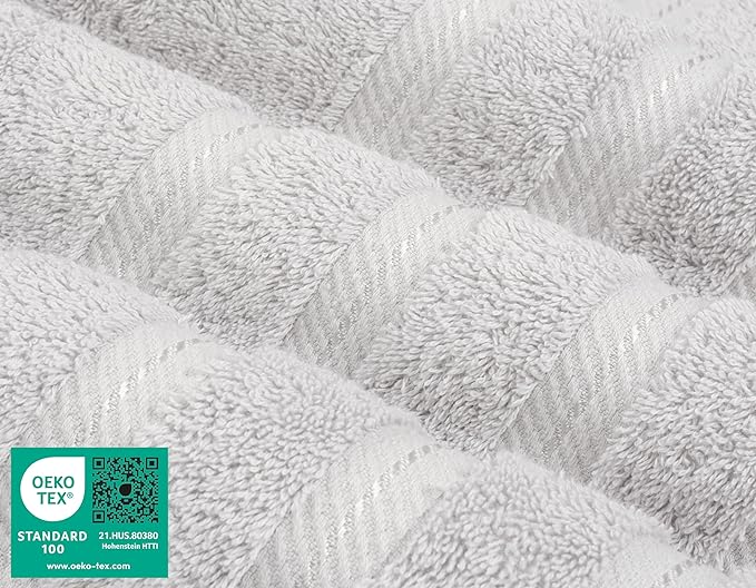 American Soft Linen 35x70 Jumbo Large Bath Towels, 600 GSM 100% Cotton Turkish - Image 3