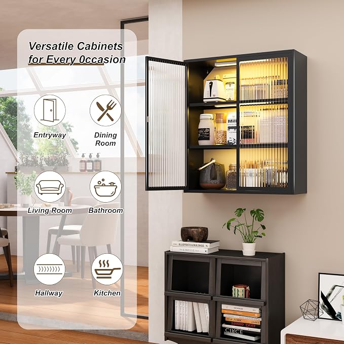 Laundry Room Cabinets Wall Mounted, Bathroom Wall Cabinet - Image 6