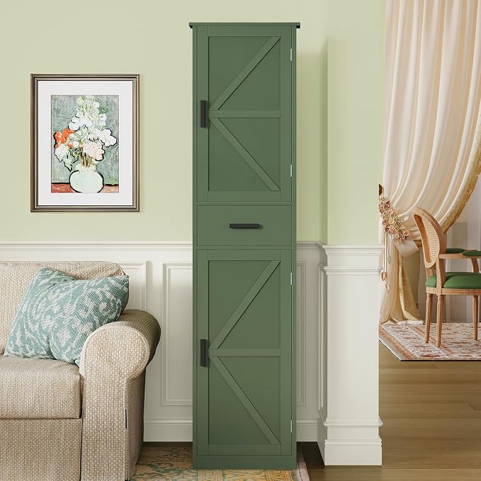 WEENFON Tall Bathroom Cabinet, Storage Cabinet - Image 6