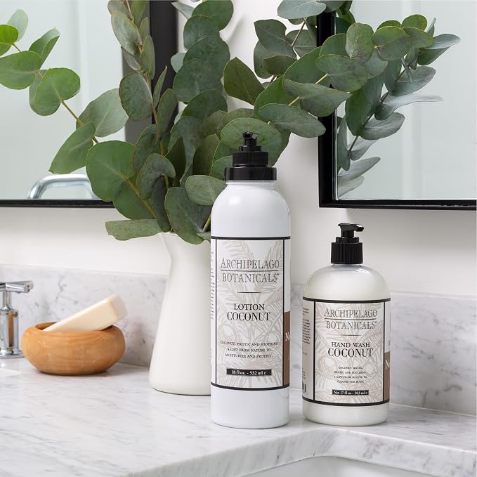 Archipelago Botanicals Coconut Moisturizer, Nourishing Coconut Body Lotion - Image 5