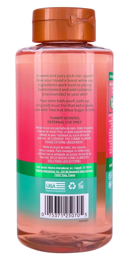 Tree Hut Watermelon Nourishing, Moisturizing & Hydrating Foaming Gel Wash - Image 2
