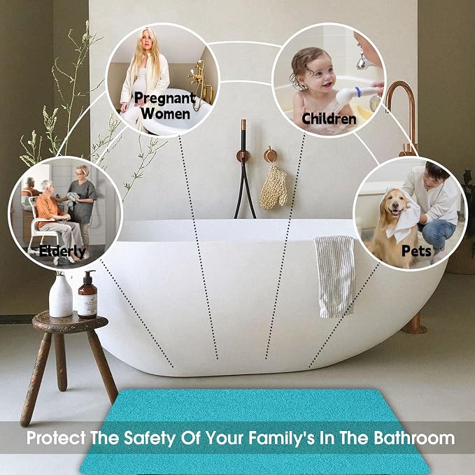 Non Slip Shower Mat, Comfortable Bath mat - Image 6