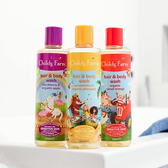 Childs Farm hair & body wash organic sweet orange 250ml - Image 5