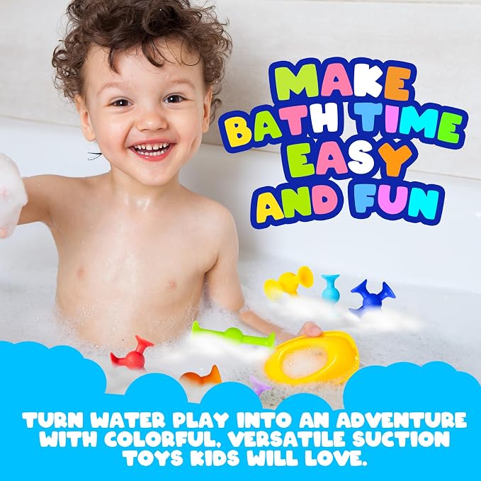 Acme Co 50 PCS Baby Suction Toys - Image 7