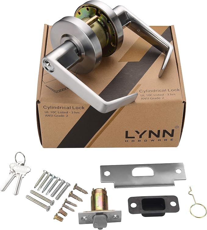 LYNN HARDWARE Commercial Door Lever Lock - Image 7