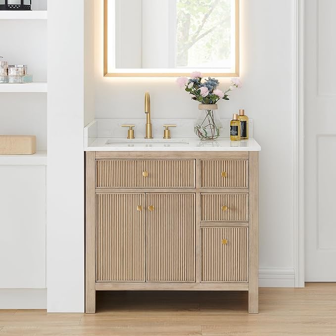 ALTAIR 36 Bathroom Vanity with Sink Mordern Freestanding Single Vanities Large by ALTAIR