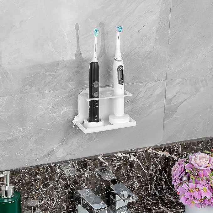 Electric Toothbrush Holder Wall Mounted, Electric Toothbrush Cord Organizer - Image 6
