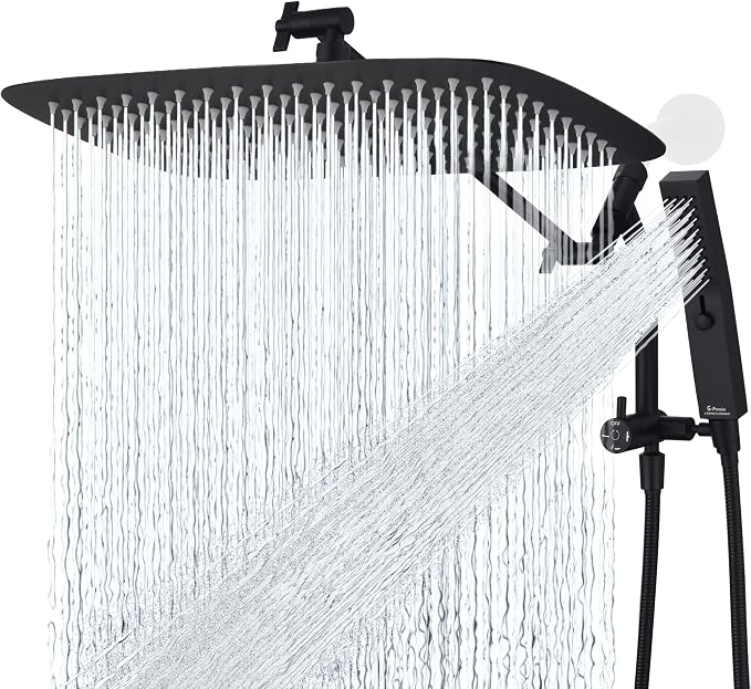 G-Promise All Metal 16 Inch Shower Head by G-Promise