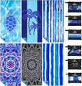 6 Pack Microfiber Lightweight Thin Beach Towel Sand Free Quick Dry Super by Yongoesbeachtowel