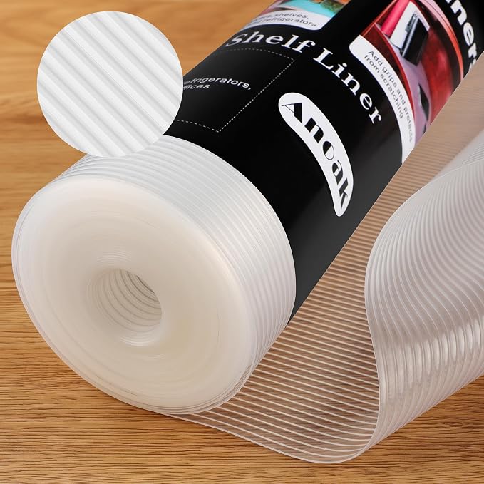 Anoak Cabinet Liner, Non Adhesive, Washable 30 Inch x 20 FT Waterproof Durable by ANOAK