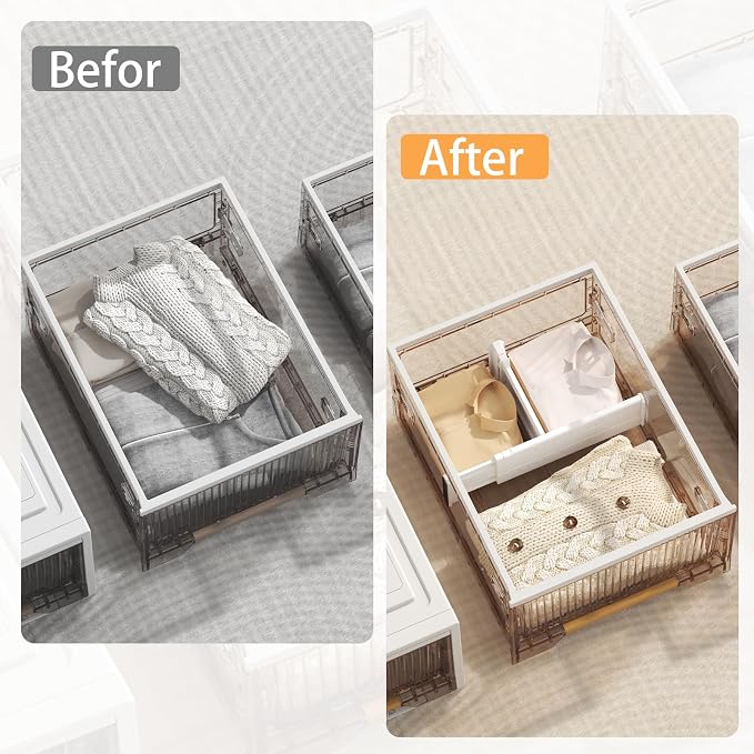 REBECAT 12 Pack Drawer Dividers - Image 5
