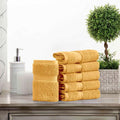 BLUENILEMILLS Madison Egyptian Cotton Face Towel/Washcloth Set, by Blue+Nile+Mills