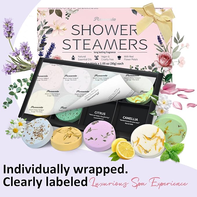 Shower Steamers Aromatherapy 8 Pcs - Image 5