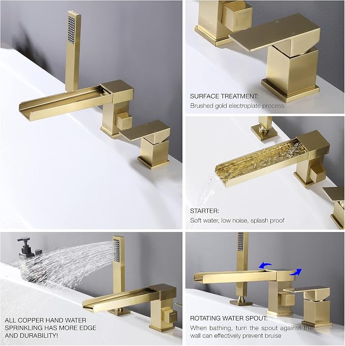 TapLong Waterfall Tub Filler Faucet - Image 2