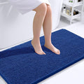 OLANLY Bathroom Rugs 44x24, Extra Soft Absorbent Chenille Bath Rugs, Rubber by OLANLY