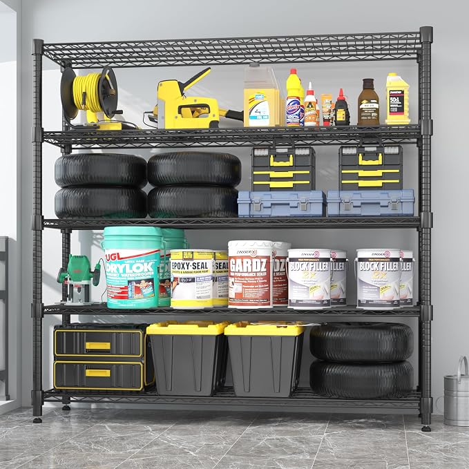 Homdox Heavy Duty Metal Shelves - Image 2