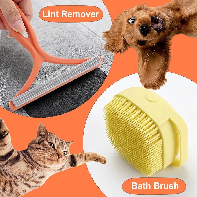Dog Washing Hose Attachment, 8-in-1 Sprayer Hose Nozzle - Image 4