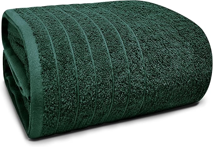 Tens Towels Pack of 1 Jumbo Bath Sheet 40 x 80 Inches, Extra Large & Light by TensTowels