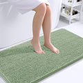 OLANLY Bathroom Rugs 40x24, Extra Soft Absorbent Chenille Bath Rugs, Rubber by OLANLY