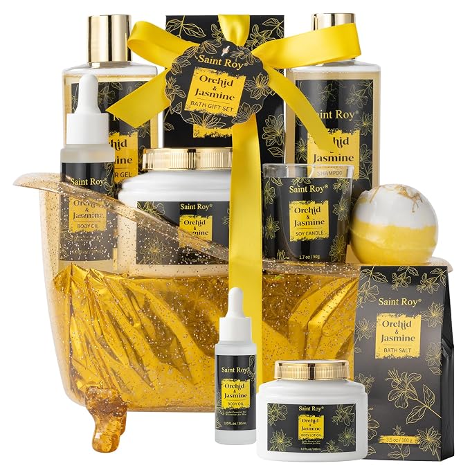 Luxury Home Spa Bath Gift Basket, Spa gift basket Christmas Gifts - Image 9
