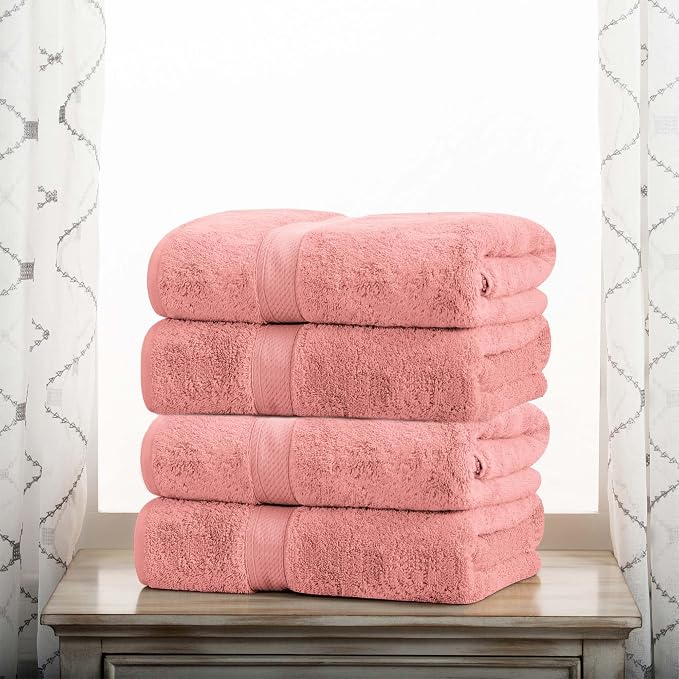 BNM Egyptian Cotton Heavyweight Towels, 800 GSM Bath Towels, Highly-Absorbent - Image 2