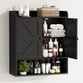 EasyCom 22" W x 26" H Bathroom Wall Cabinet, Farmhouse Medicine Cabinet by EasyCom
