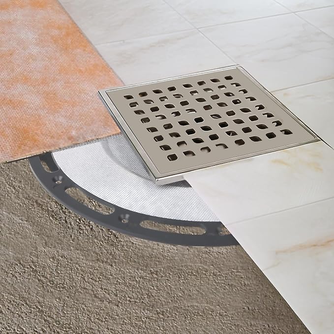 6-Inch Square Shower Drain - Image 6