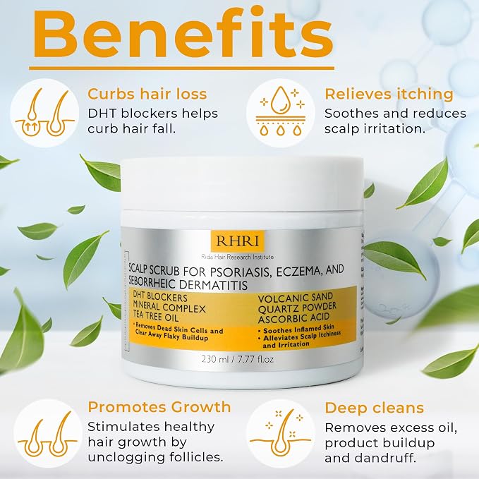Anti Fungal Pre Shampoo Scalp Scrub - Image 3