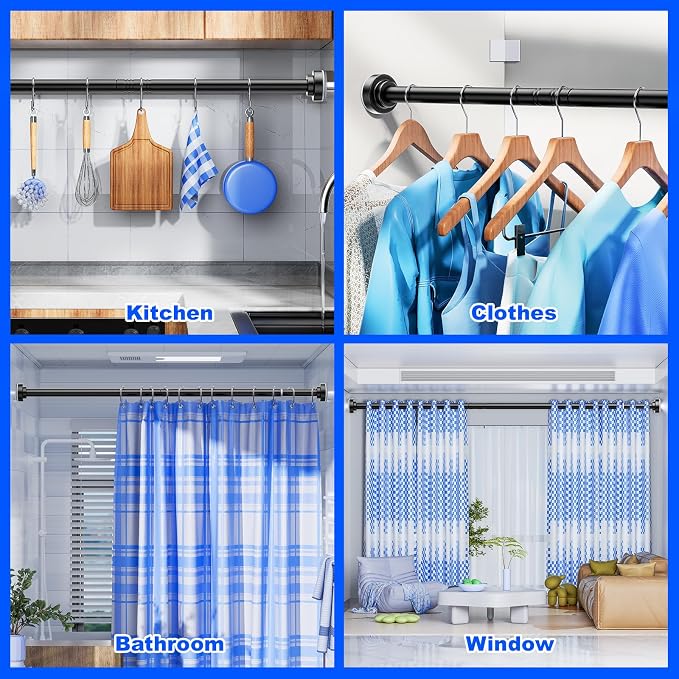 Ausemku Shower Curtain Rod Tension - Image 7