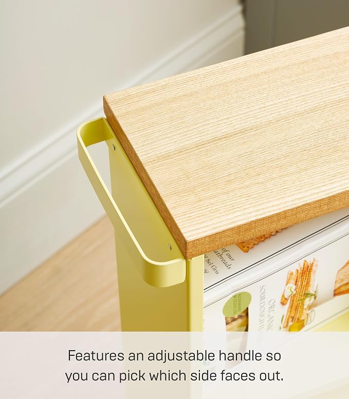 YAMAZAKI Home Slim Rolling Storage Cart – Narrow Bathroom Storage Cabinet - Image 7