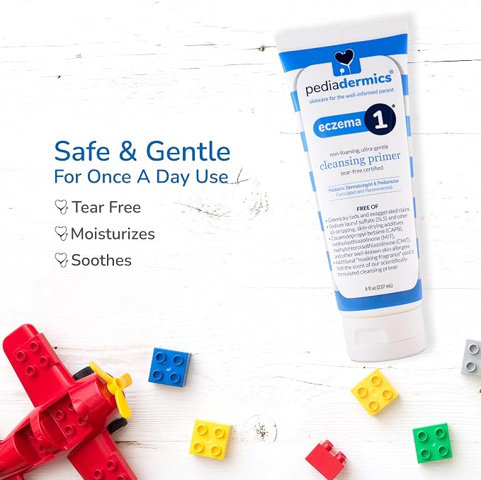 Eczema 1 Ultra-Gentle Cleansing Primer, Kids Body Wash - Image 3
