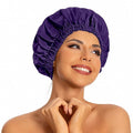 Reusable Shower Cap for Women, Large Waterproof Shower Bonnet Washable Elastic by Edoneery