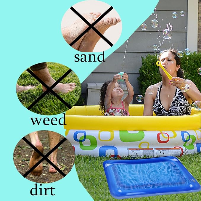 2 PCS Inflatable Pool Foot Bath Basin, Portable Foot Bath Basin, Foot Soaking - Image 5