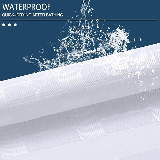 Conbo Mio Stall No Hook Shower Curtain - Image 6