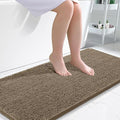 OLANLY Bathroom Rugs 47x24, Extra Soft Absorbent Chenille Bath Rugs, Rubber by OLANLY