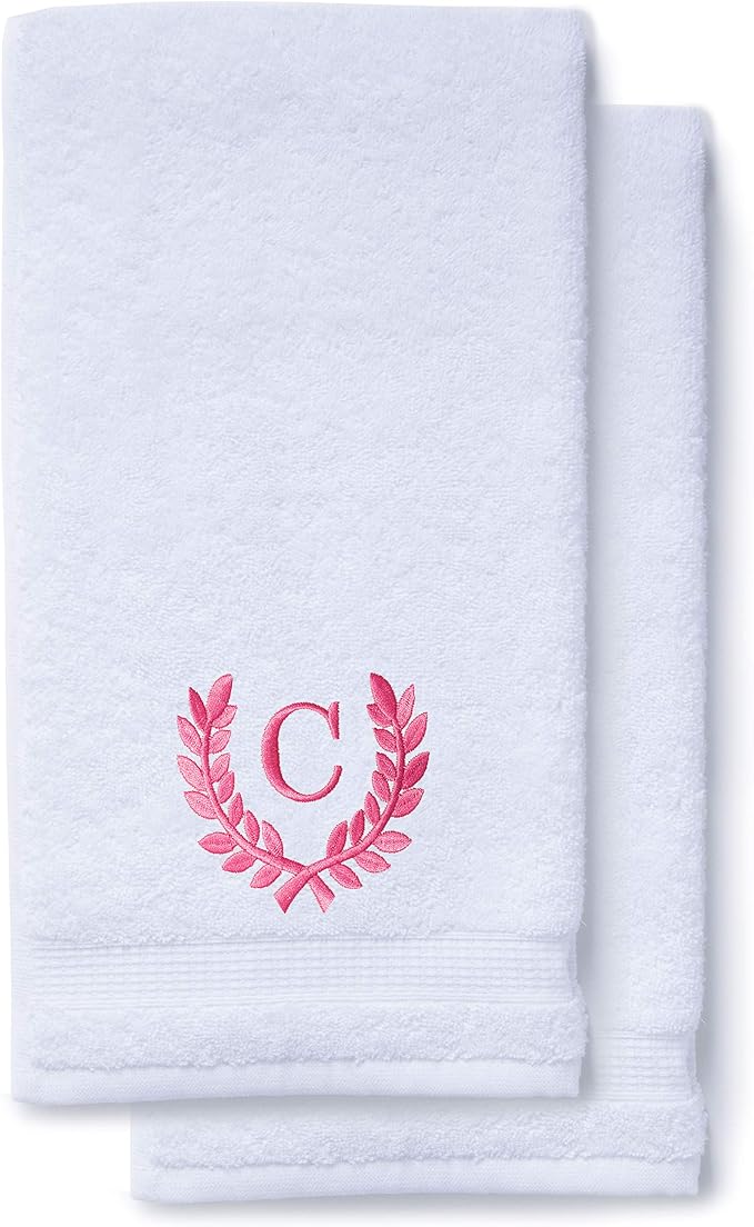 Decorative and Monogrammed Hand Towels by Turquaz