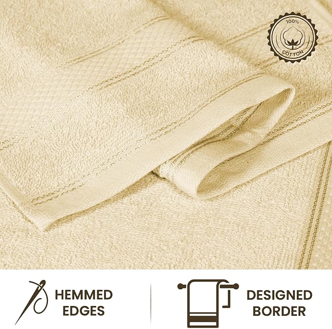 Casa Lino Face Towels & Body Wash Cloths - Image 4