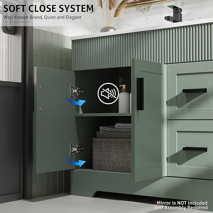 eclife 36" Bathroom Vanities Sink Combo - Image 6