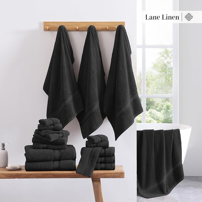 LANE LINEN Luxury Bath Towels Set - Image 5