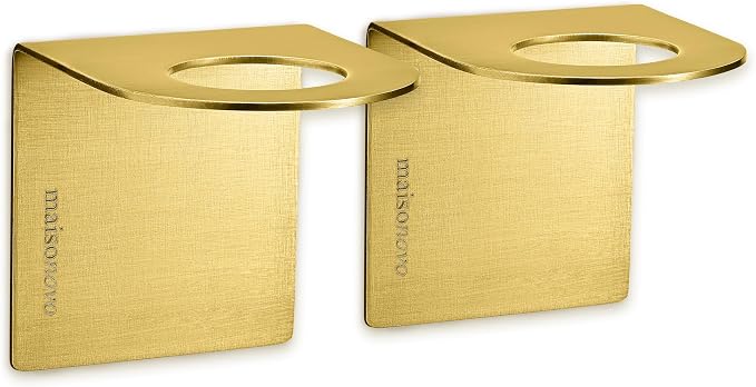 MaisoNovo Adhesive Soap & Shampoo Holder Set of 2 by MaisoNovo-TheArtofSustainableLiving